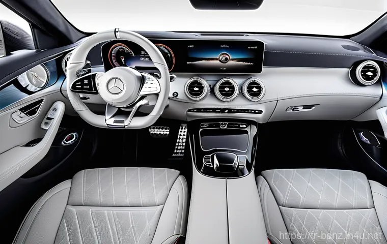 벤츠 A클래스 해치백 장단점 - **"L'Étoile Scintillante" - Dynamic Exterior in a Parisian Setting**
    "A sleek and sporty Mercede...